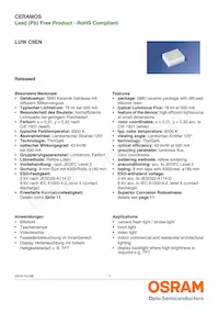 LUW C9EN-N4N6-EG-Z Datasheet Cover