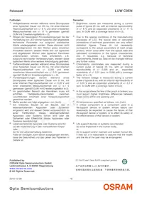 LUW C9EN-N4N6-EG-Z Datasheet Pagina 18