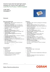 LUW C9EP-N4N6-EG-Z Datasheet Cover