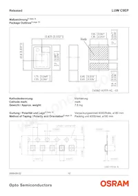 LUW C9EP-N4N6-EG-Z Datasheet Page 12