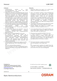 LUW C9EP-N4N6-EG-Z Datasheet Page 18