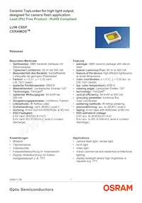 LUW C9SP-N4N6-EG-Z Datasheet Copertura