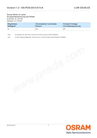 LUW CEUN.CE-8K6L-HN-1-350-R18-Z-AL Datasheet Pagina 7