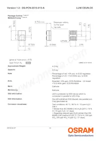 LUW CEUN.CE-8K6L-HN-1-350-R18-Z-AL Datasheet Pagina 12