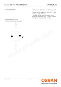 LUW CEUN.CE-8K6L-HN-1-350-R18-Z-AL Datasheet Page 13