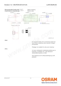 LUW CEUN.CE-8K6L-HN-1-350-R18-Z-AL Datasheet Pagina 14