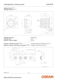 LUW CP7P-KTLP-5C8E-35-Z 데이터 시트 페이지 12