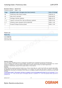 LUW CP7P-KTLP-5C8E-35-Z Datasheet Pagina 17