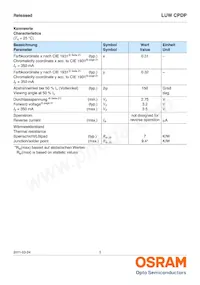 LUW CPDP-KTLP-5C8E-35 Datasheet Page 5