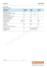 LUW CQDP-KULQ-5C8E-1 Datenblatt Seite 4