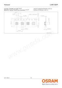 LUW CQDP-KULQ-5C8E-1 Datasheet Page 14