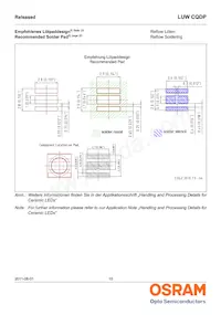 LUW CQDP-KULQ-5C8E-1 Datasheet Pagina 15