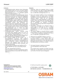 LUW CQDP-KULQ-5C8E-1 Datasheet Page 20