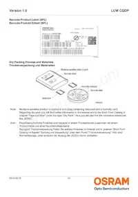 LUW CQDP-LQLS-5E8G-1 Datasheet Page 21