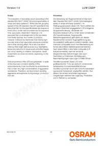 LUW CQDP-LQLS-5E8G-1 Datasheet Page 23