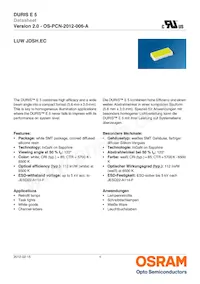 LUW JDSH.EC-FQFS-5E8G-1 Datasheet Cover