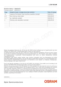 LUW W5AM-KXKZ-5F8G-ZN Datasheet Pagina 18