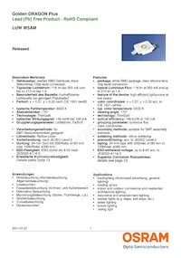 LUW W5AM-KYLX-4C8E-ZN Datenblatt Cover