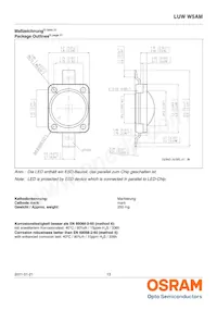 LUW W5AM-KYLX-4C8E-ZN Datasheet Page 13