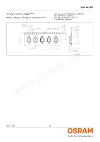 LUW W5AM-KYLX-4C8E-ZN Datasheet Pagina 14