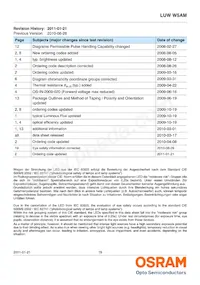 LUW W5AM-KYLX-4C8E-ZN Datasheet Pagina 19