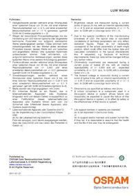 LUW W5AM-KYLX-4C8E-ZN Datasheet Pagina 21