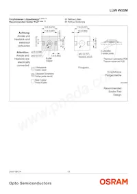 LUW W5SM-JYKY-5P7R-Z Datasheet Page 13