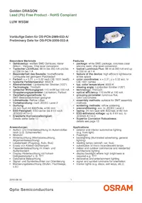 LUW W5SM-JZKZ-6P7Q-0-350-R18-Z Datasheet Copertura