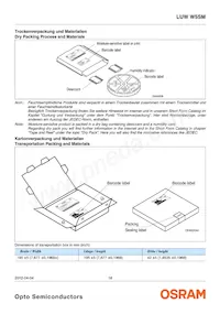 LUW W5SM-KYLX-5F8G-1-350-R18-Z-AL Datasheet Page 18