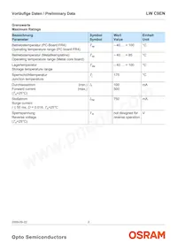 LW C9EN-F0GB-58-Z Datasheet Pagina 3