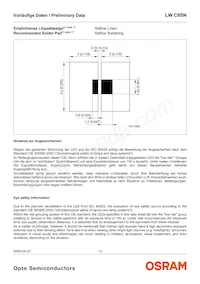 LW C9SN-F0HA-58-S-Z Datasheet Page 12