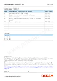 LW C9SN-F0HA-58-S-Z Datasheet Page 16