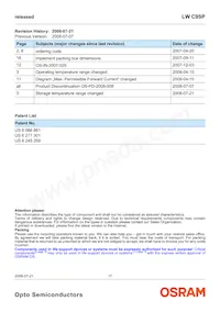 LW C9SP-FOGA-58-Z Datenblatt Seite 17