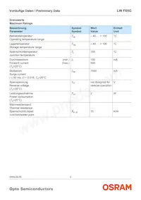 LW F65G-HZKX-58-Z Datenblatt Seite 3