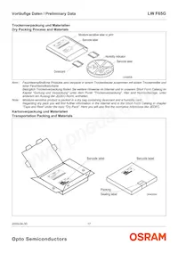 LW F65G-HZKX-58-Z Datasheet Page 17