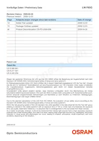 LW F65G-HZKX-58-Z Datasheet Page 18