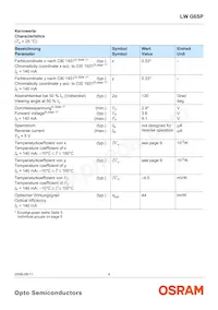 LW G6CP-DAEB-6K8L-1-Z Datasheet Pagina 4