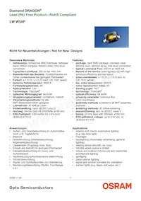 LW W5AP-LZMZ-5K8L-Z Datasheet Copertura