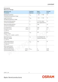 LW W5AP-LZMZ-5K8L-Z Datenblatt Seite 3