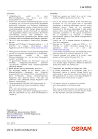 LW W5SG-GYHY-5K8L-Z Datasheet Page 17