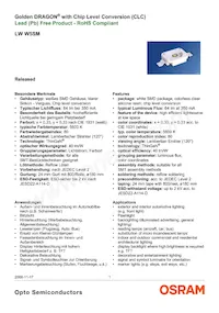LW W5SM-HYJZ-5K8L-0-350-R18-Z Datasheet Cover