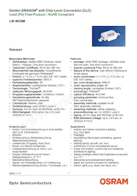 LW W5SM-HYJZ-5K8L-0-350-R18-Z Datasheet Copertura