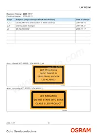 LW W5SM-HYJZ-5K8L-0-350-R18-Z Datasheet Pagina 16