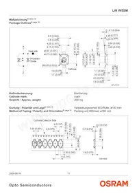 LW W5SM-HYJZ-5K8L-Z Datasheet Page 11