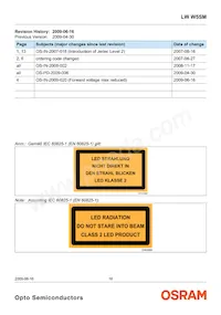 LW W5SM-HYJZ-5K8L-Z Datasheet Pagina 16