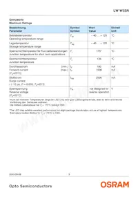 LW W5SN-KYLX-MKPL-48-700-R18-Z-SF Datasheet Page 3