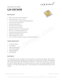 LZ4-00CW08-0000 Datasheet Cover