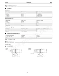M22-CA-6D Datasheet Page 3