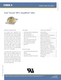 MPLEZW-A1-R100-0000E040H Datasheet Cover