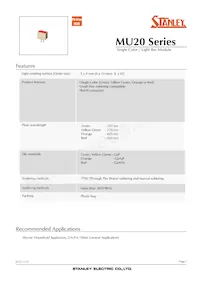 MU20-5101 Datasheet Copertura